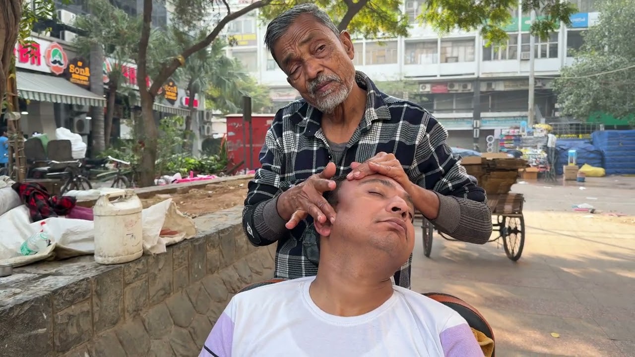 🔥 WARIS BARBER Best Head Massage in the World 🌍 | Full Satisfying Relaxation & Deep Sleep