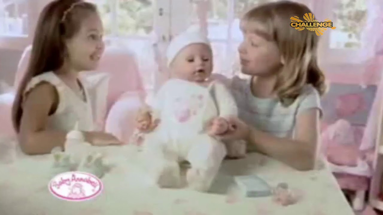 Baby Annabell 2007 UK Ad On Challenge YouTube
