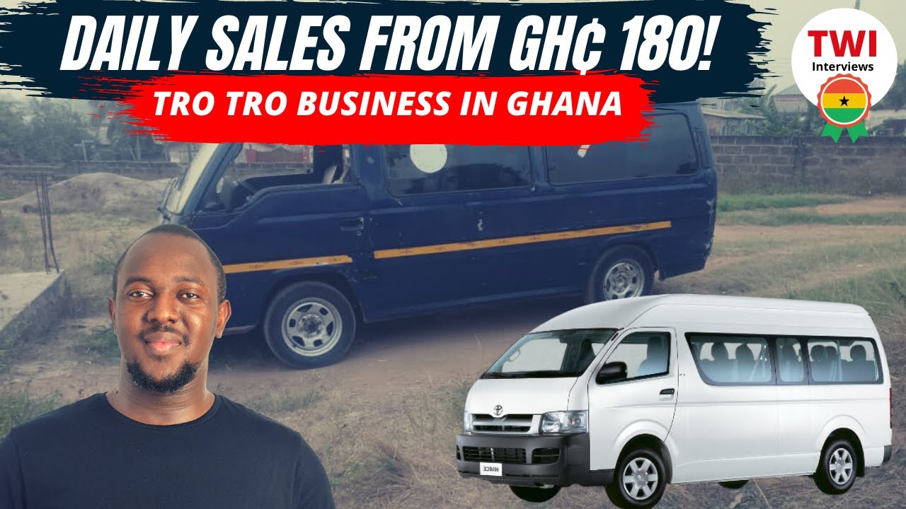We make daily sales of ¢180 to ¢200 to the car owner every day Tro