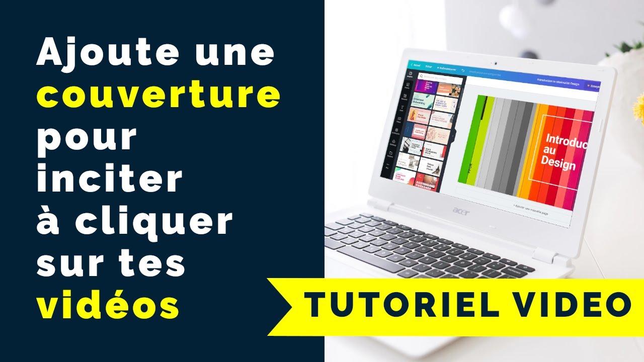Vidéo : Crée ta couverture pour YouTube et les réseaux sociaux avec