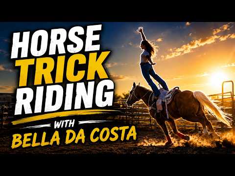 Horse Trick Riding with Bella Da Costa | Scottsdale Western Adventure