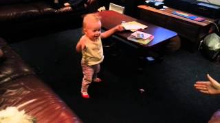 Grace's first steps by benanaman 264 views 10 years ago 1 minute, 10 seconds
