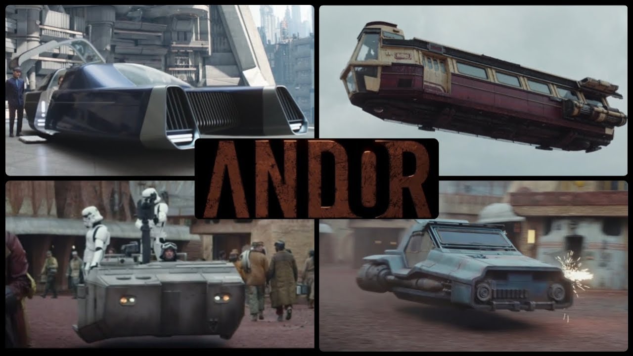 EVERY NEW VEHICLE in Andor (Season 1) - YouTube