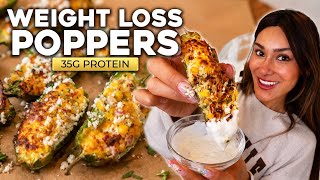Chicken Bacon Jalapeño Poppers That Actually Help You Lose Weight!