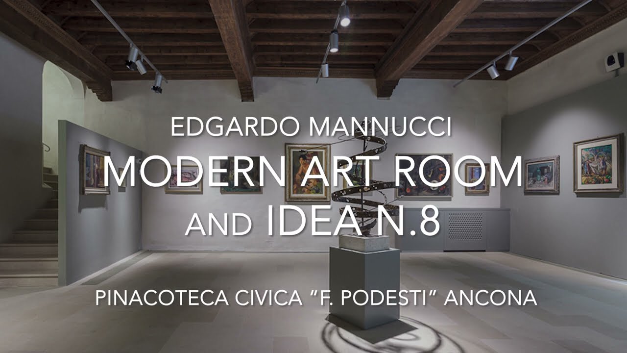 Pinacoteca Civica "F. Podesti" - Audioguide - Edgardo Mannucci, Modern Art Room and Idea n 8