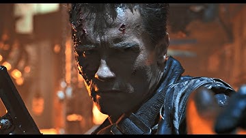Terminator 2 T800 vs T1000 4K