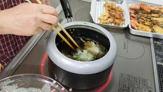 作業用bgm/ASMR/お母さんが料理を作る音/料理音/天ぷら
