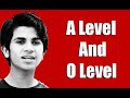 A level and o level education system by little professor hammad safi
