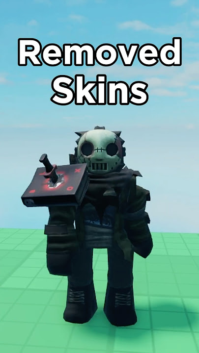 All REMOVED Skins from the Slasher Update in Forsaken #roblox #forsaken #robloxforsaken #update