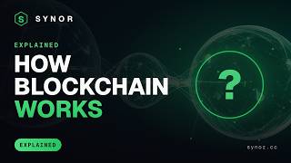 How Blockchain Technology Actually Works (Explained) | Synor Crypto