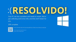 RESOLVIDO! Computador dando tela azul na inicialização do windows