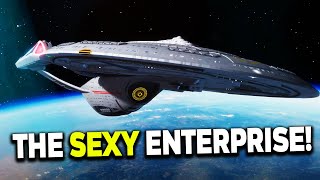 The ULTIMATE SEXY USS EnterpriseE!  Star Trek Starship Breakdown