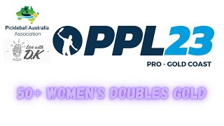 PPL GC 50+ Women's Doubles Gold