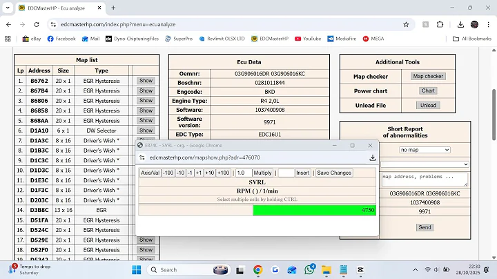 How to add hardcut/popcorn limiter to EDC16 VAG TDI ECU's 1.9/2.0 PD Remap Kess Dimsport WinOLS KTAG