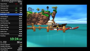 Jak and Daxter - No LTS Speedrun in 1:05:13