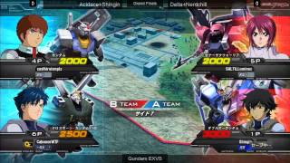 RebelUp A2 - Gundam Extreme VS Grand Finals with Commentary