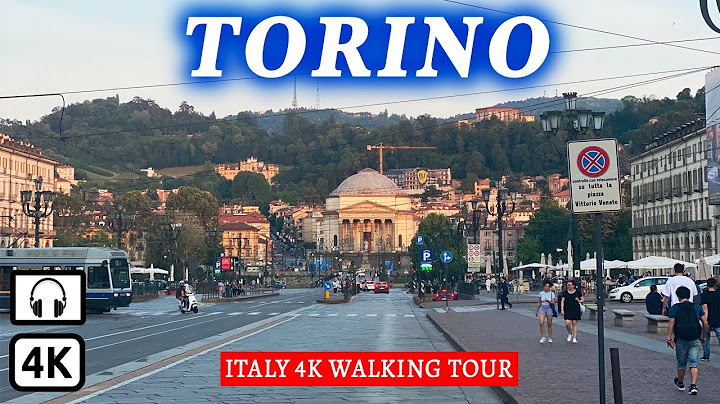 Turin Italy 🇮🇹 Explore One of The Most Beautiful Italian Cities | Italy 4k Walking Tour Video