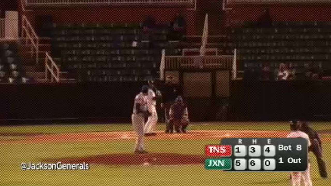 Jackson's Landry hits tworun single YouTube