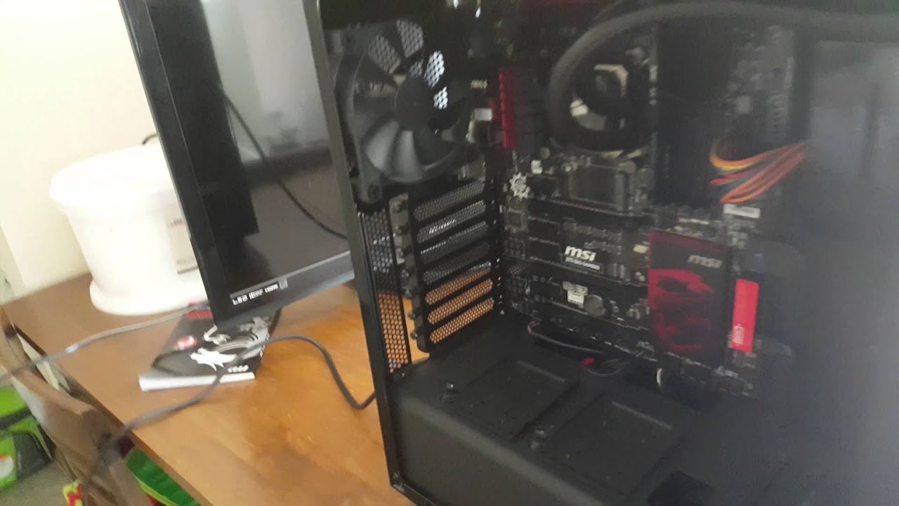 Pc build progress part 3 - YouTube
