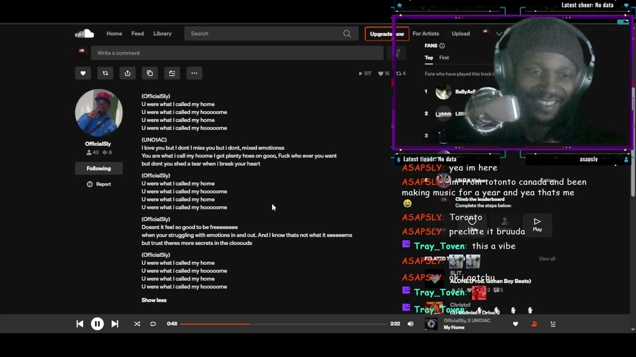 SHOWCASE SUBMITTION STREAM PART 2  - TRAY TOVAN X ASAPSLY