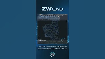 "Recorte" uma área de um desenho com o comando EXTRIM do ZWCAD