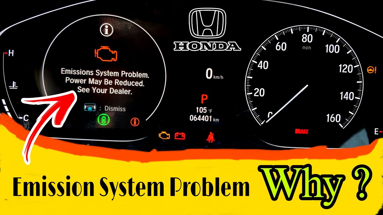 Emission system problem honda why ? - YouTube