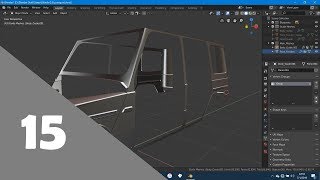 Blender 2.8 Car Modeling Turtorial - Part 15 (Finishing The Fixed Frame)