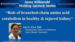 2024 Anne Klibanski Visiting Lecture Series 02 with Dr. Sian Piret