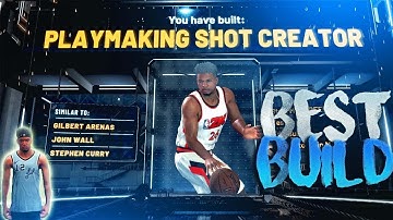 THE BEST PLAYMAKING SHOTCREATOR ISO BUILD!! Best build in NBA 2K20