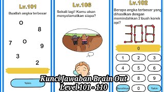 Kunci jawaban brain out level 101 102 103 104 105 106 107 bra...