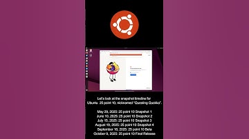 Ubuntu 25.10 Snapshot Explained | Monthly Ubuntu Releases 2025