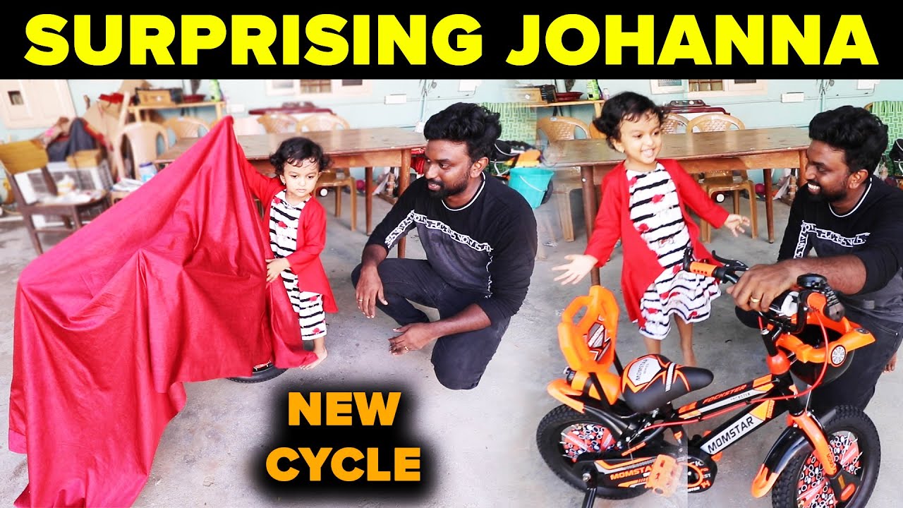 SURPRISING JOHANNA WITH A NEW CYCLE Sports Cycle REVIEW !!