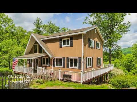 410 Tudor Road, Arlington, VT home video tour