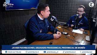 EN VIVO: JAVIER FUCHSLOCHER, DELEGADO PRESIDENCIAL PROVINCIAL DE BIOBÍO 25-07-25
