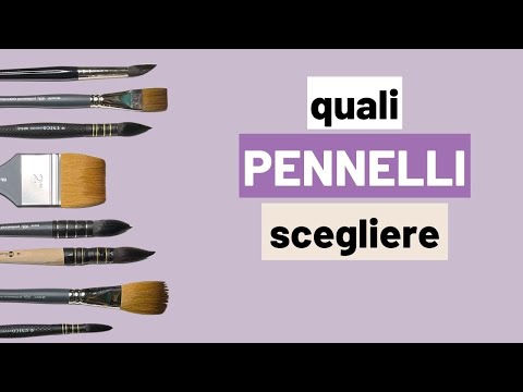 Video: Quale tipo di pennello è il migliore per tagliare?