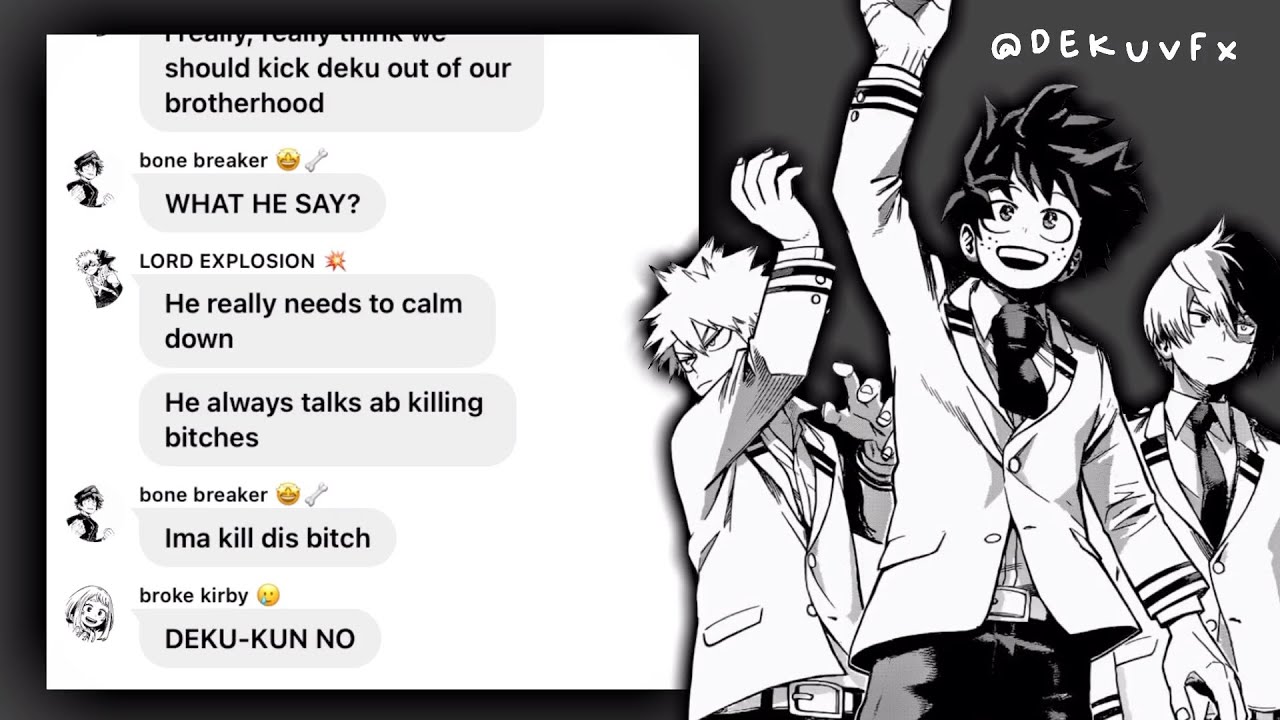 Keeping Up With The Powerpuff Girls | Todobakudeku | MHA/BHNA | Text (sorry ab the no audio)