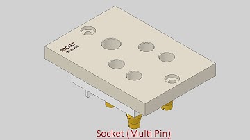Socket (Multi Pin)-Video Tutorial (SolidWorks)