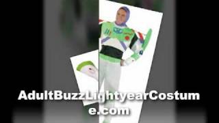 Adult Buzz Lightyear Costume, Buzz Lightyear Costume for Kids, Toddlers & Halloween