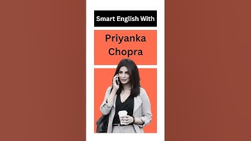 She said what? Learn Smart English With Priyanka Chopra #shorts