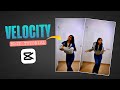 Velocity Edit Tutorial in Capcut