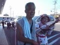 大西豊&amp;えぐれささしま 路上芸人の歌英語 in 百町交差点ローソン