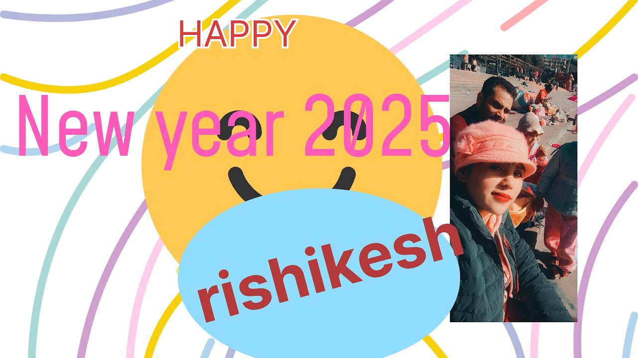 My First vlog new year celebrate in rishikesh 