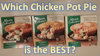 Which of the 3 Marie Callender's Chicken Pot Pies are the Best? | Pot Pie Round 4 | EAT or AVOID