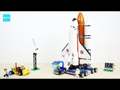 レゴ シティ 宇宙センター 60080 スペースシャトル トランスポーター ロケット ／ LEGO City Space Port 60080