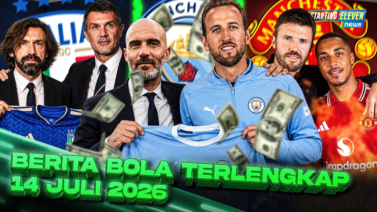SANGAR! CITY Coba TEBUS HARRY KANE 🥶 MU Angkut TIELEMANS 🤯 MALDINI: PIRLO Cocok Latih ITALIA 👀