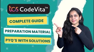 TCS CODEVITA 2025 | PREPARATION MATERIAL | PYQ with Solution | TCS CODEVITA SEASON 13 Complete Guide