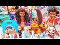 Satisfying Unboxing with Disney Moana Toys Collection ASMR | Moana’s Adventure Canoe Set, Moana Doll