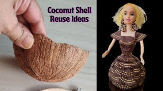 DIY | Coconut Shell Craft || Coconut Shell Doll Making