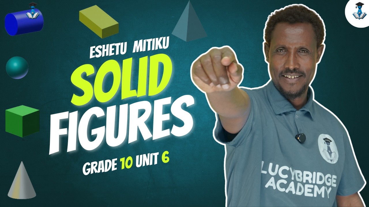 Grade 10 Maths Unit 6 : 6.1 Solid Figures and Surface Area Part 1 ...