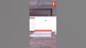 Elementor Templates Feature - Header #shorts